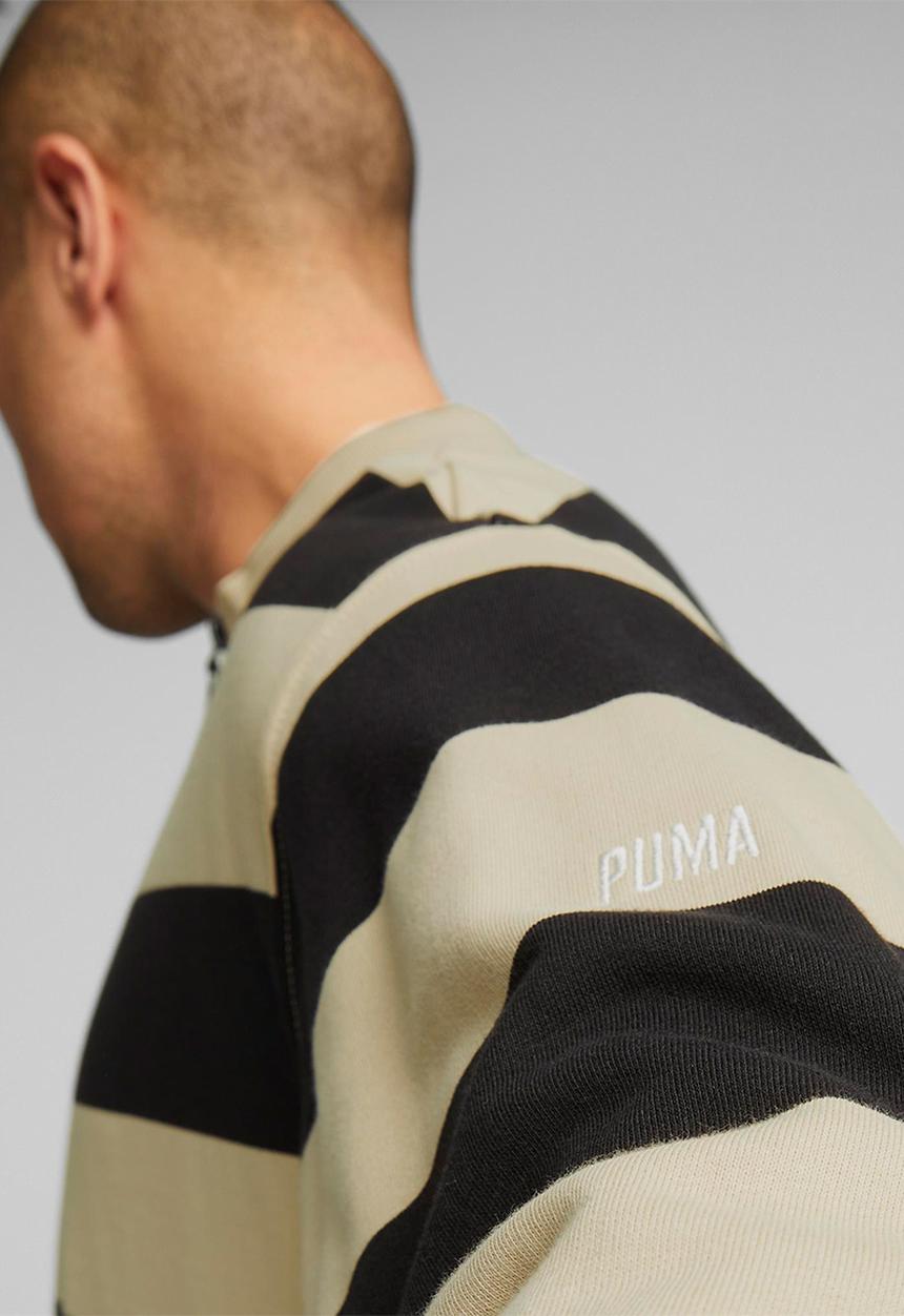 PUMA - Swxp aop crew tr - light sand-aop