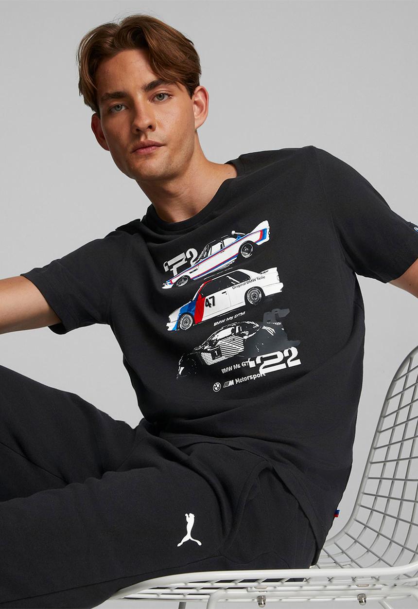 PUMA - Bmw mms graphic m tee - puma black