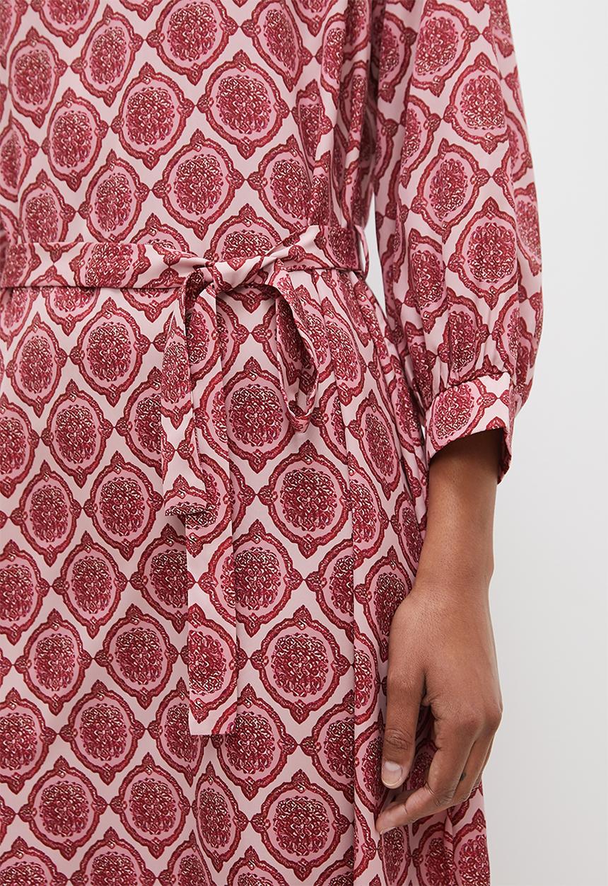 edit - Printed boho kaftan - terracotta tile print
