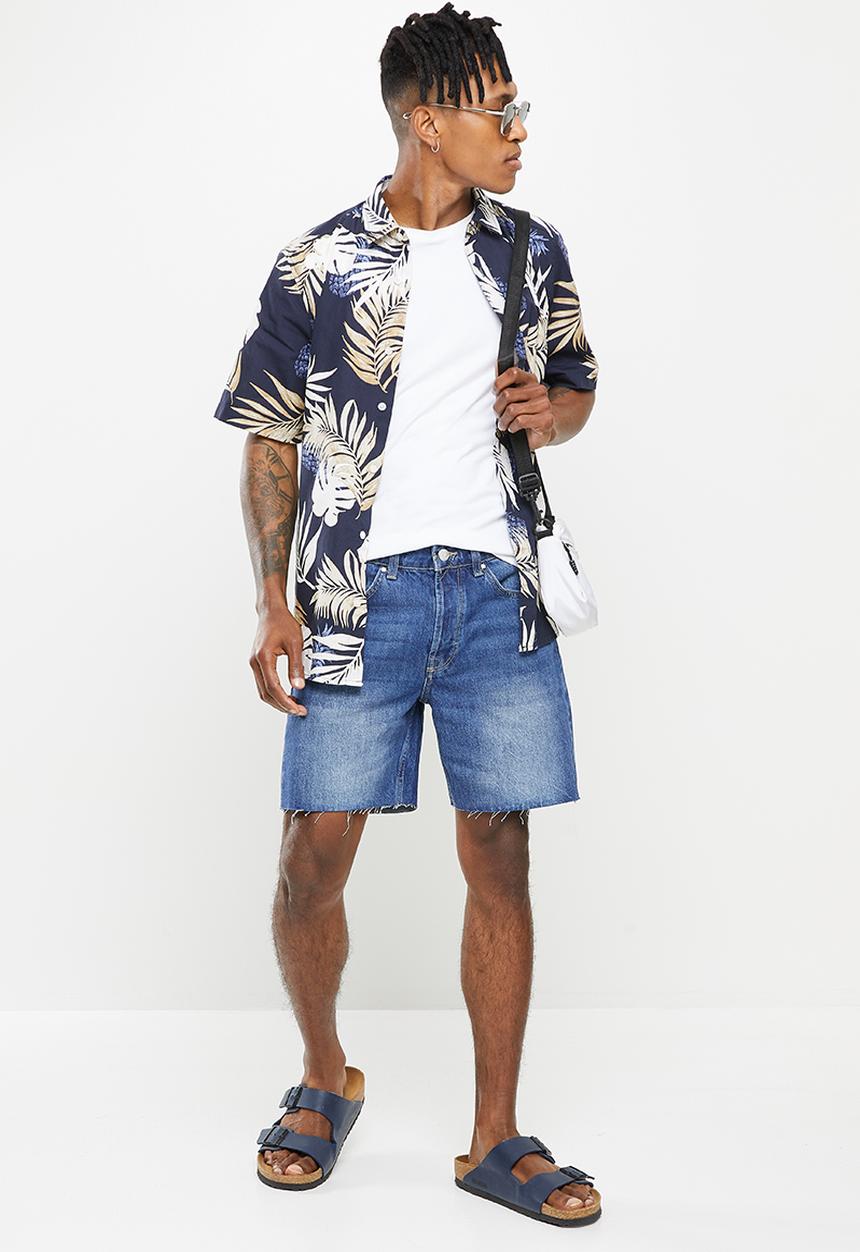 Only & Sons - Onsavi 7inch shorts - blue