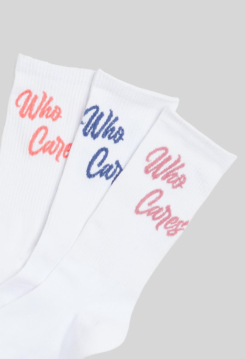 Only & Sons - Onspirson who cares 3-pack tennis sock - white 