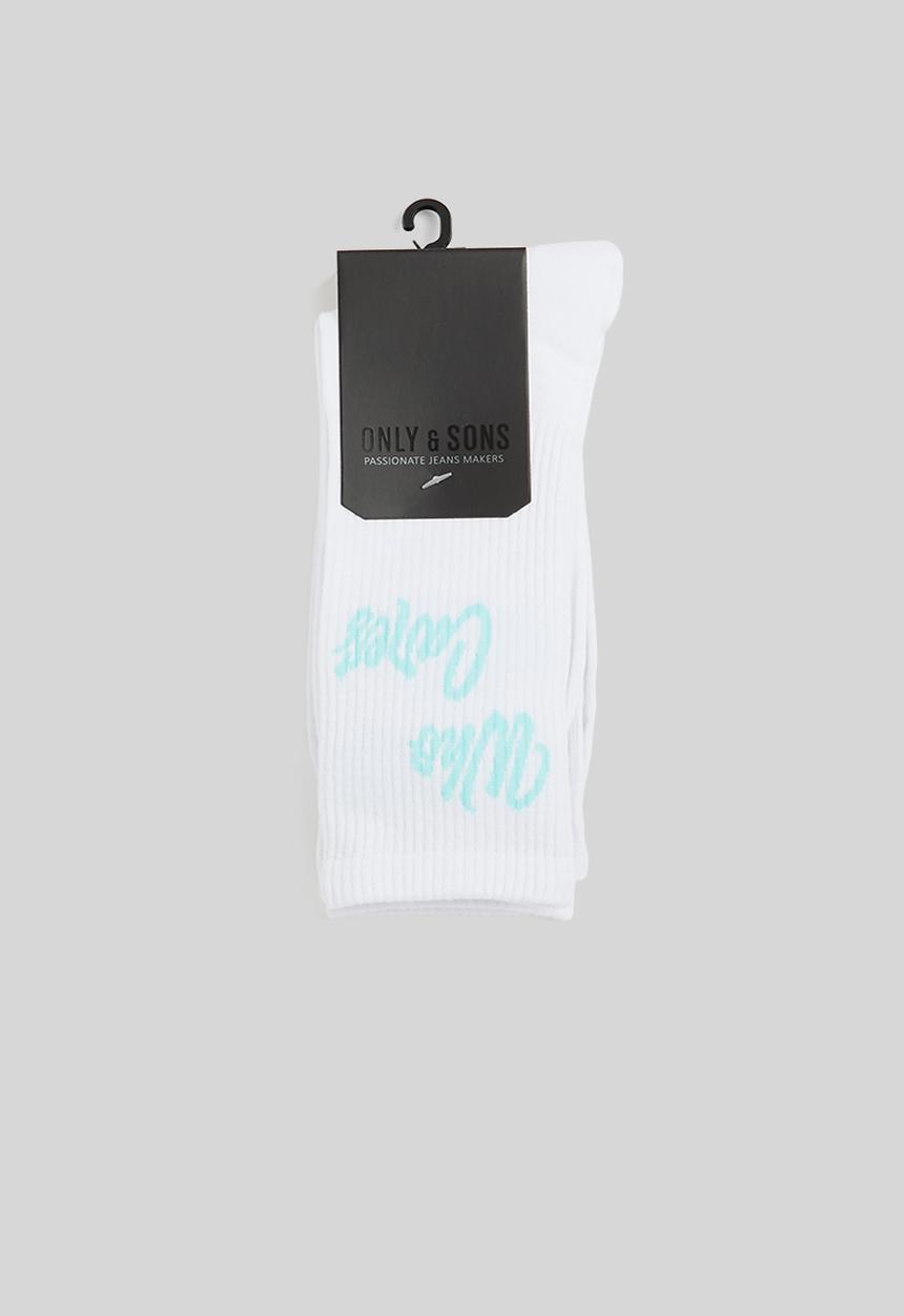 Only & Sons - Onspirson who cares 3-pack tennis sock- white 