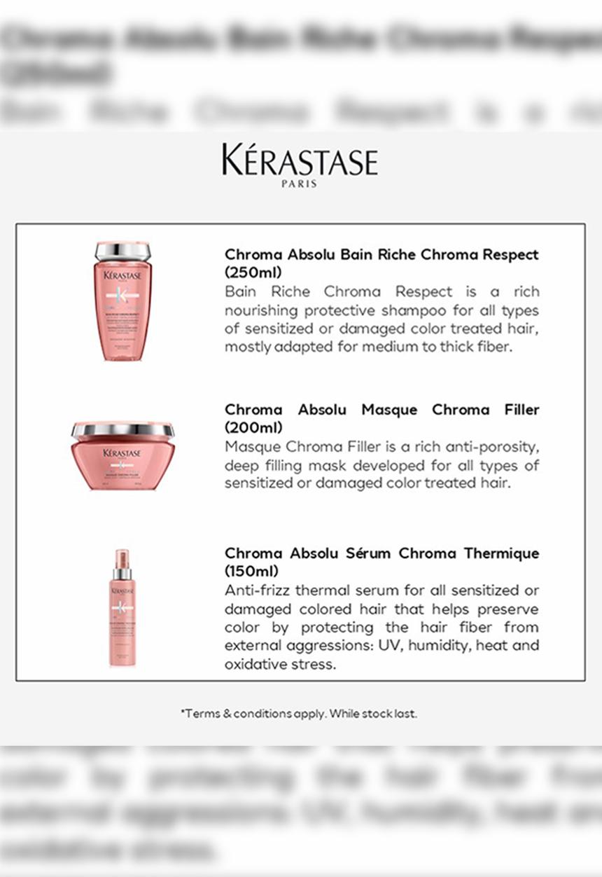 Kerastase  - Color Treated Hair Ritual + Free Gift