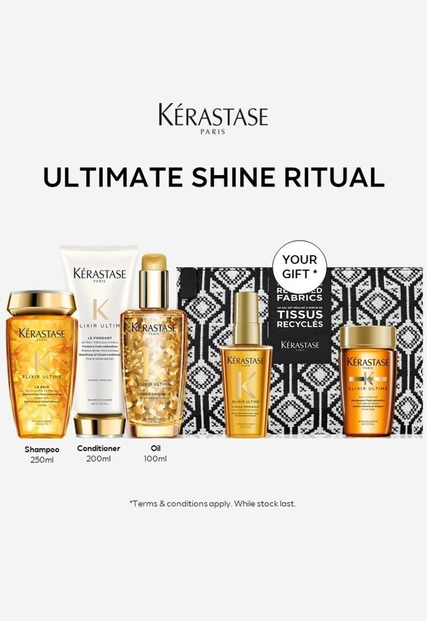 Kerastase  - Ultimate Shine Ritual + Free Gift