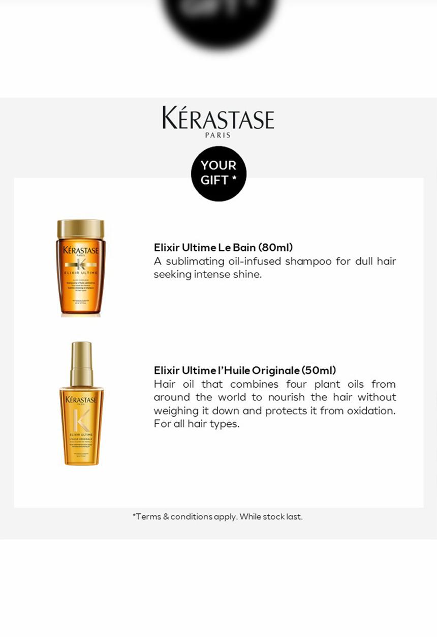 Kerastase  - Ultimate Shine Ritual + Free Gift