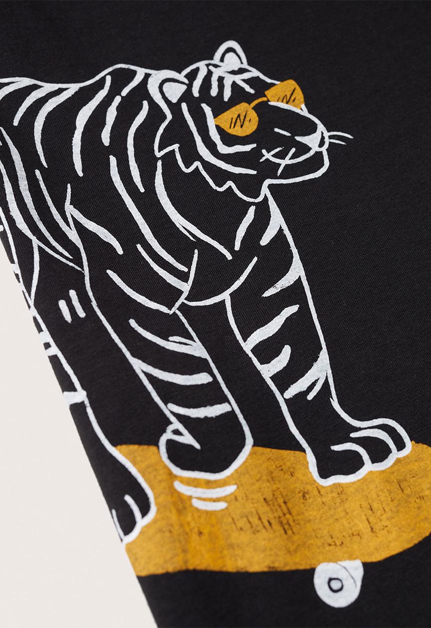 MANGO - T-shirt prix - black