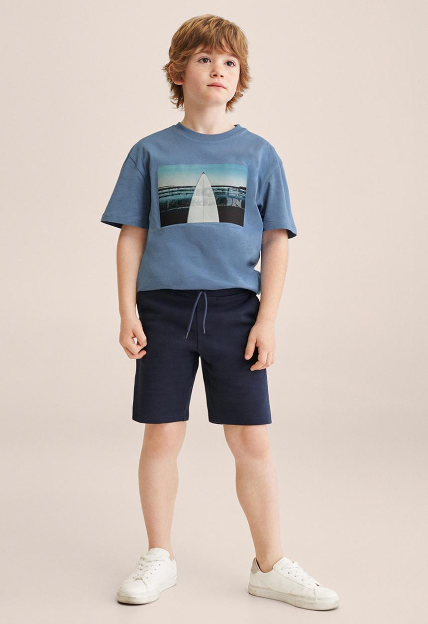 MANGO - Bermuda shorts francia2 - navy
