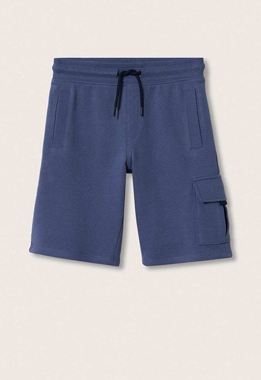 MANGO - Bermuda shorts rooibos - blue