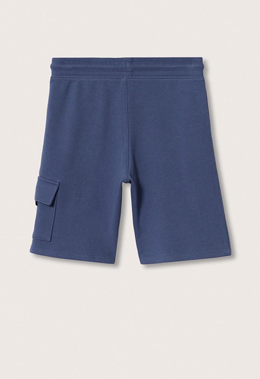 MANGO - Bermuda shorts rooibos - blue