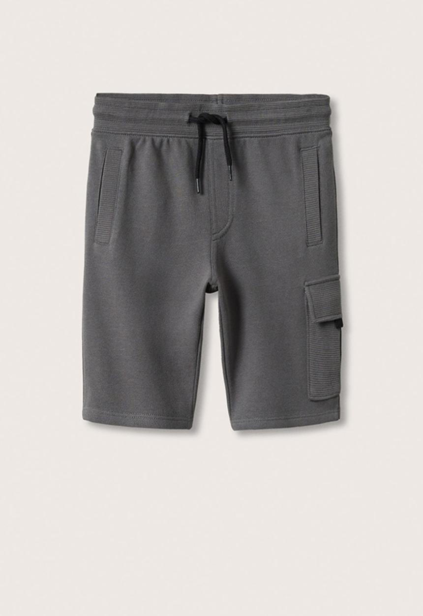 MANGO - Bermuda shorts rooibos - charcoal