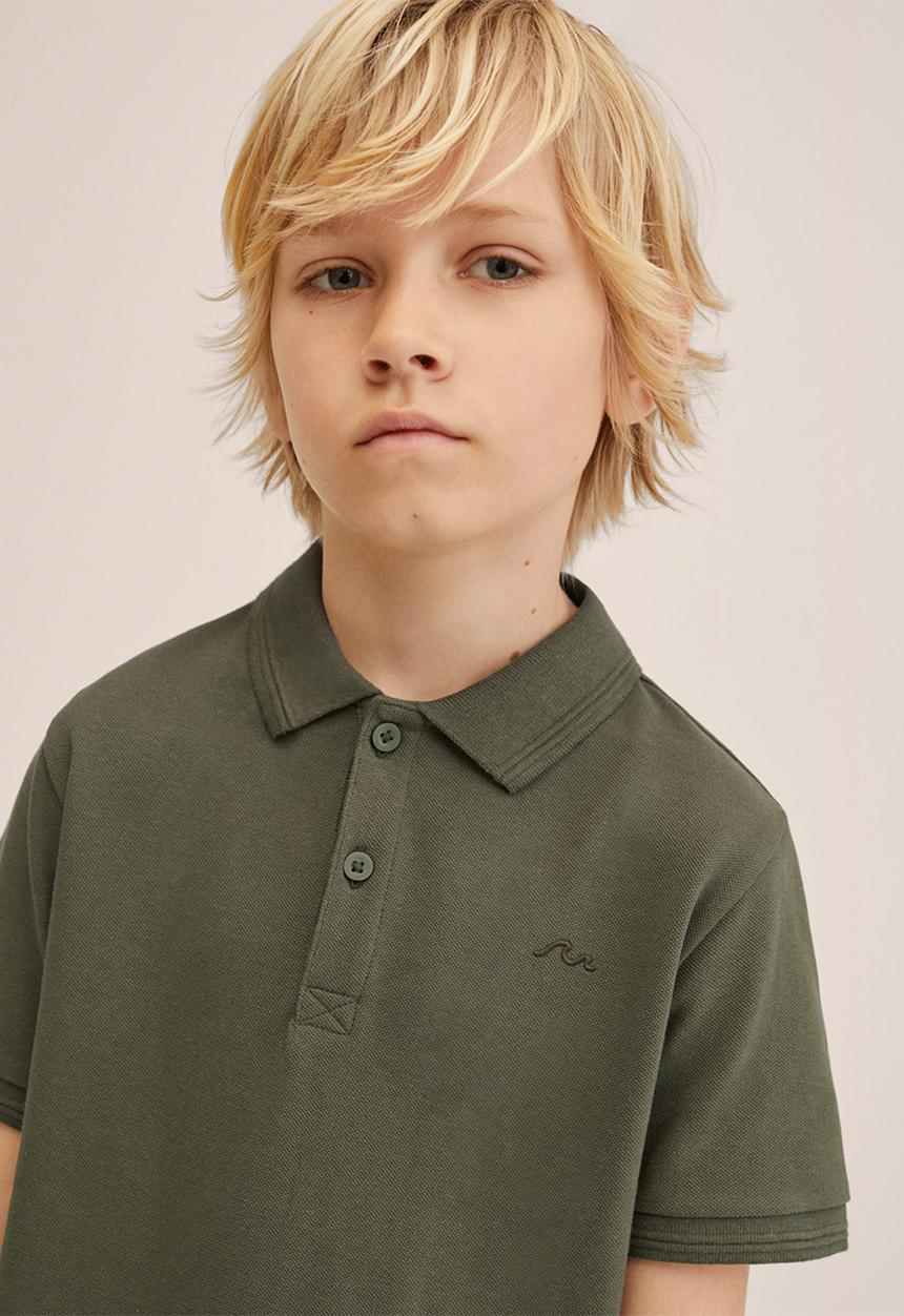 MANGO - Polo shirt javier - khaki