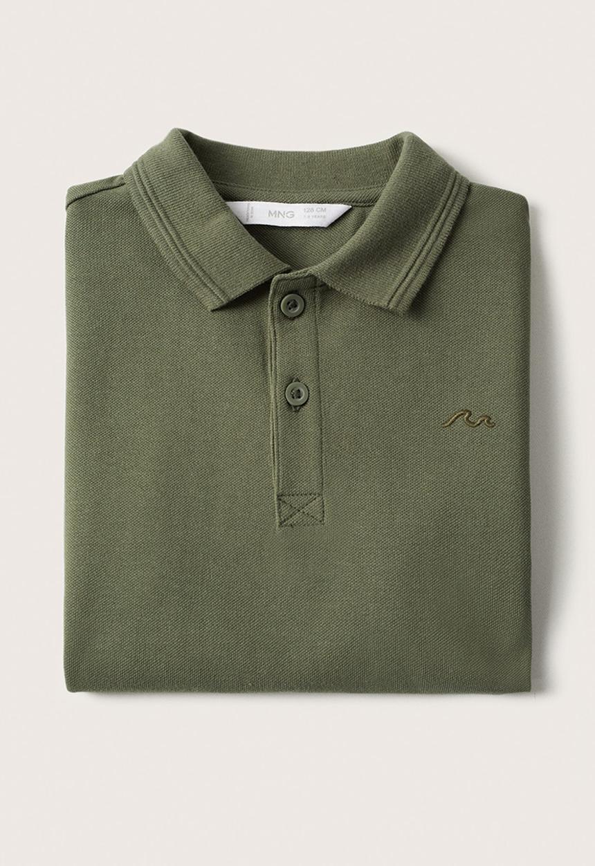 MANGO - Polo shirt javier - khaki