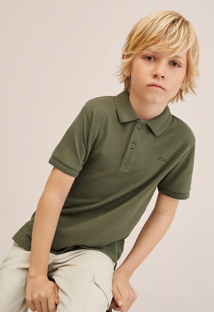 MANGO - Polo shirt javier - khaki