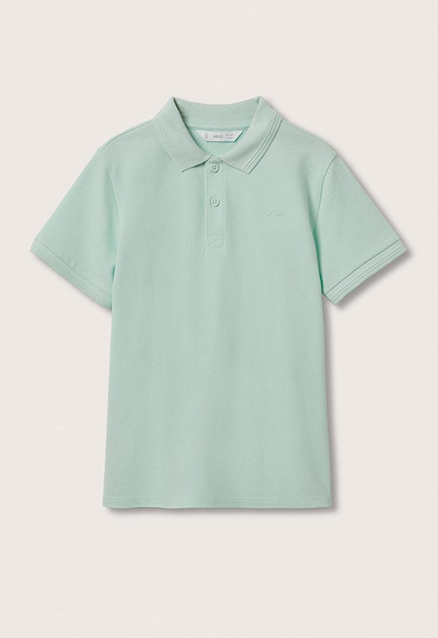 MANGO - Polo shirt javier - light blue