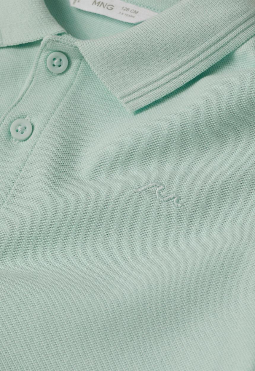 MANGO - Polo shirt javier - light blue