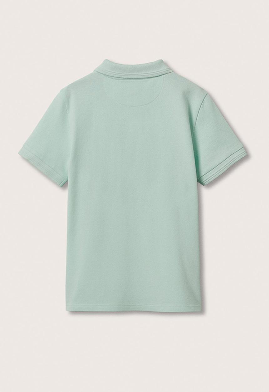 MANGO - Polo shirt javier - light blue