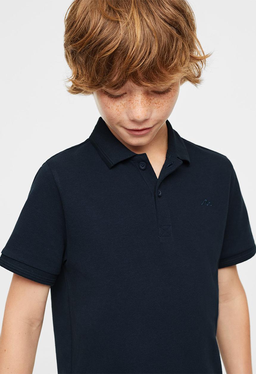 MANGO - Polo shirt javier - navy