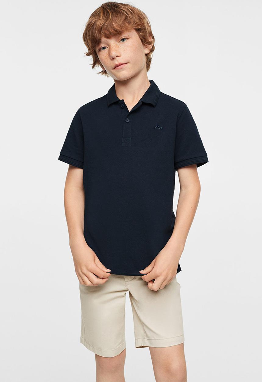MANGO - Polo shirt javier - navy