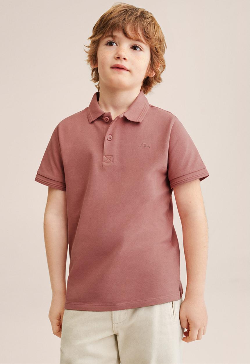 MANGO - Polo shirt javier - medium red