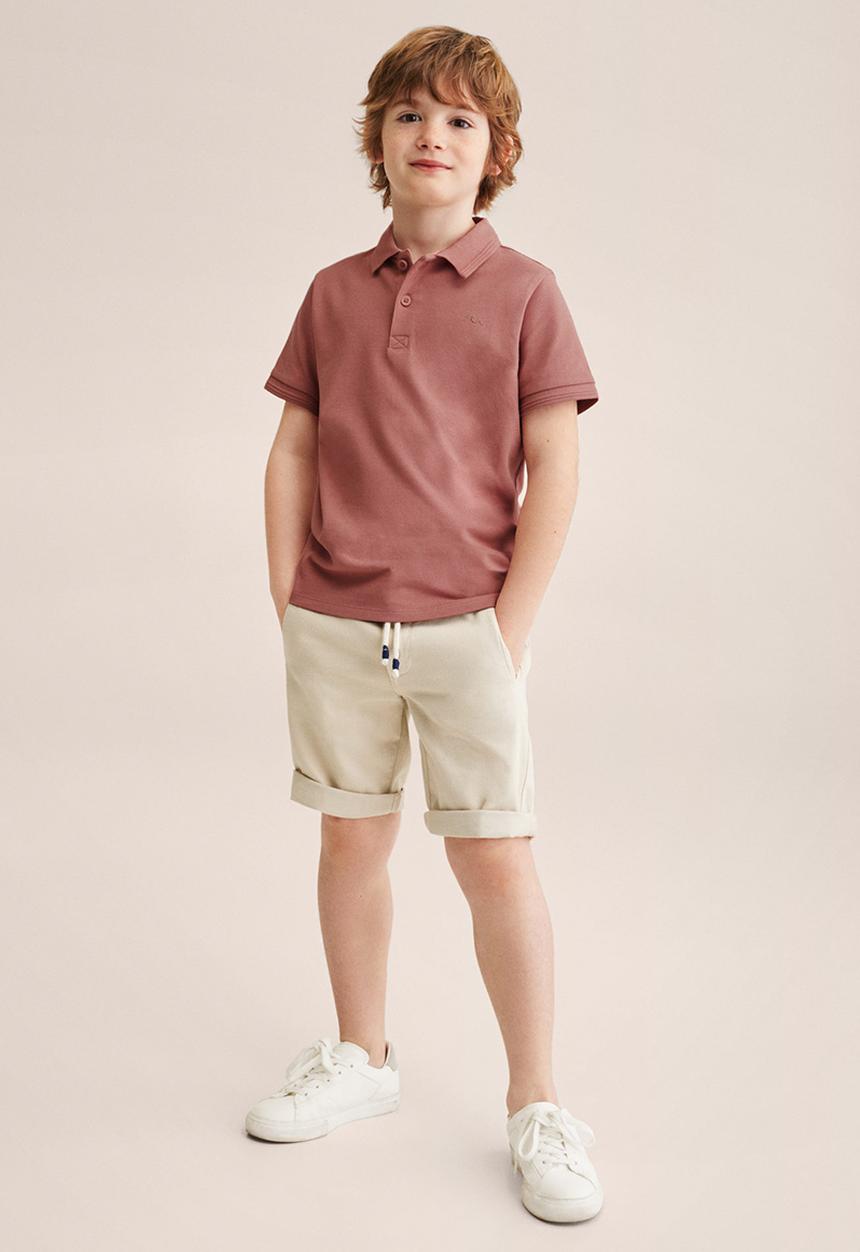 MANGO - Polo shirt javier - medium red