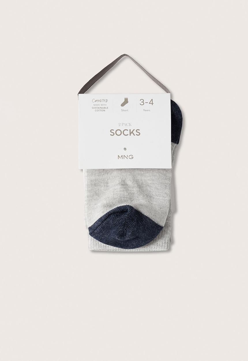 MANGO - Socks boats - navy & grey