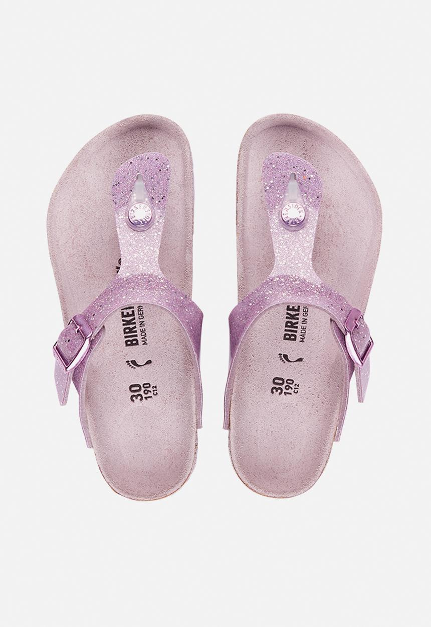 Birkenstock - Gizeh kids birko-flor - cosmic sparkle lavender