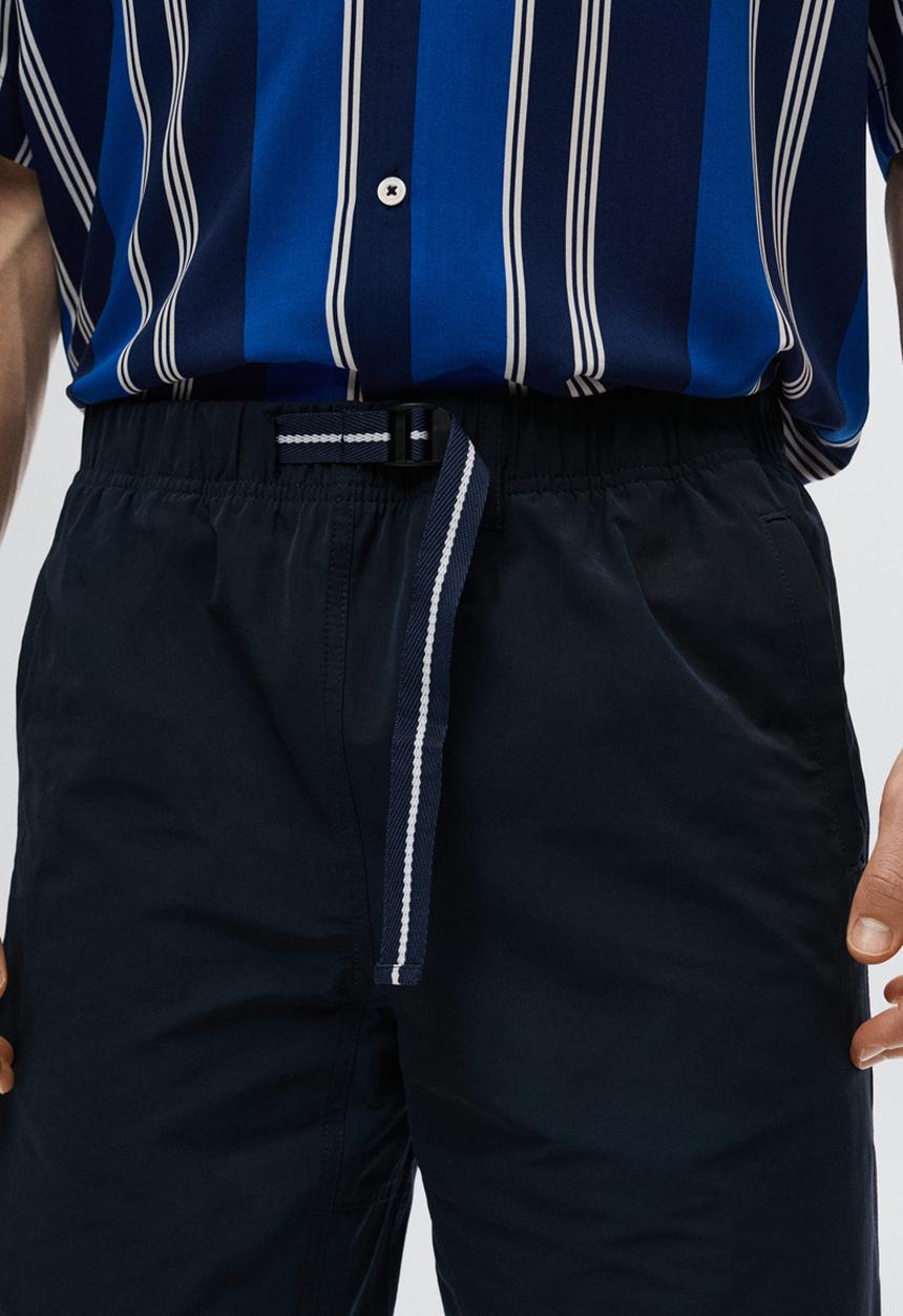 MANGO - Sorrento bermuda shorts - navy