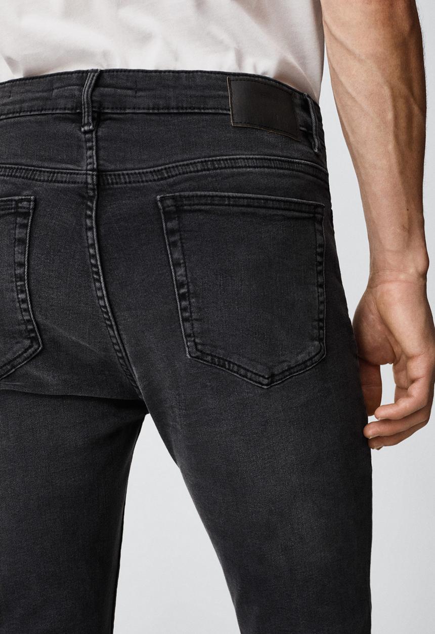 MANGO - Jude skinny jeans - dark grey