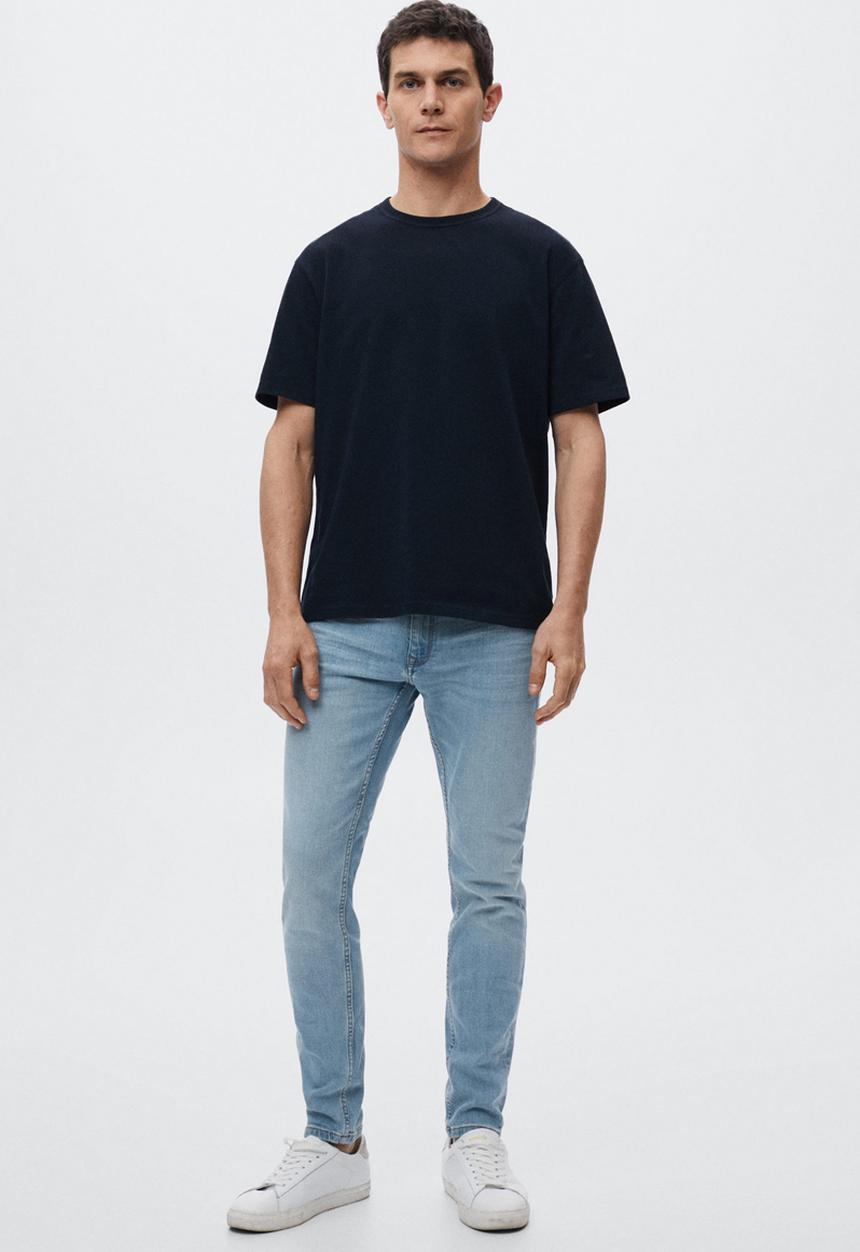 MANGO - Jude skinny jeans - light blue