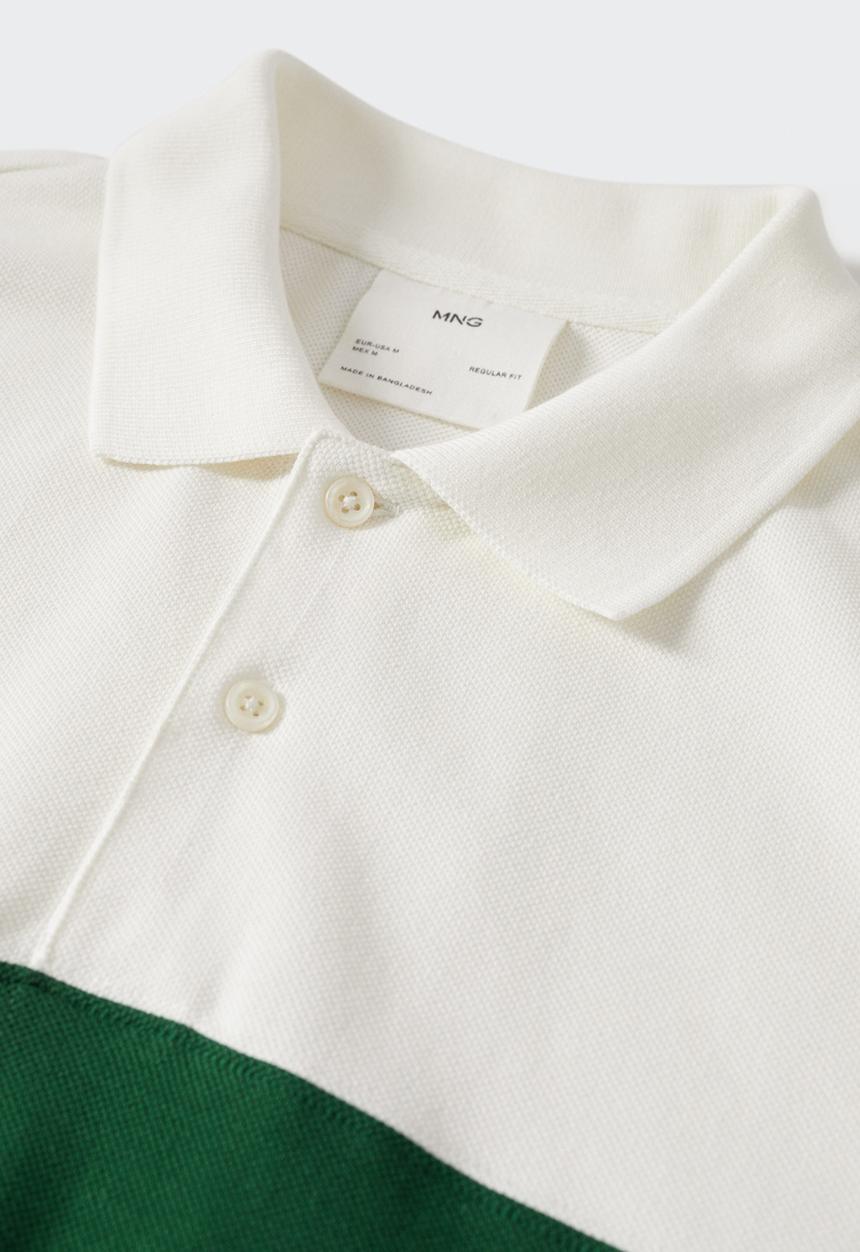 MANGO - Aloe golfer - beige