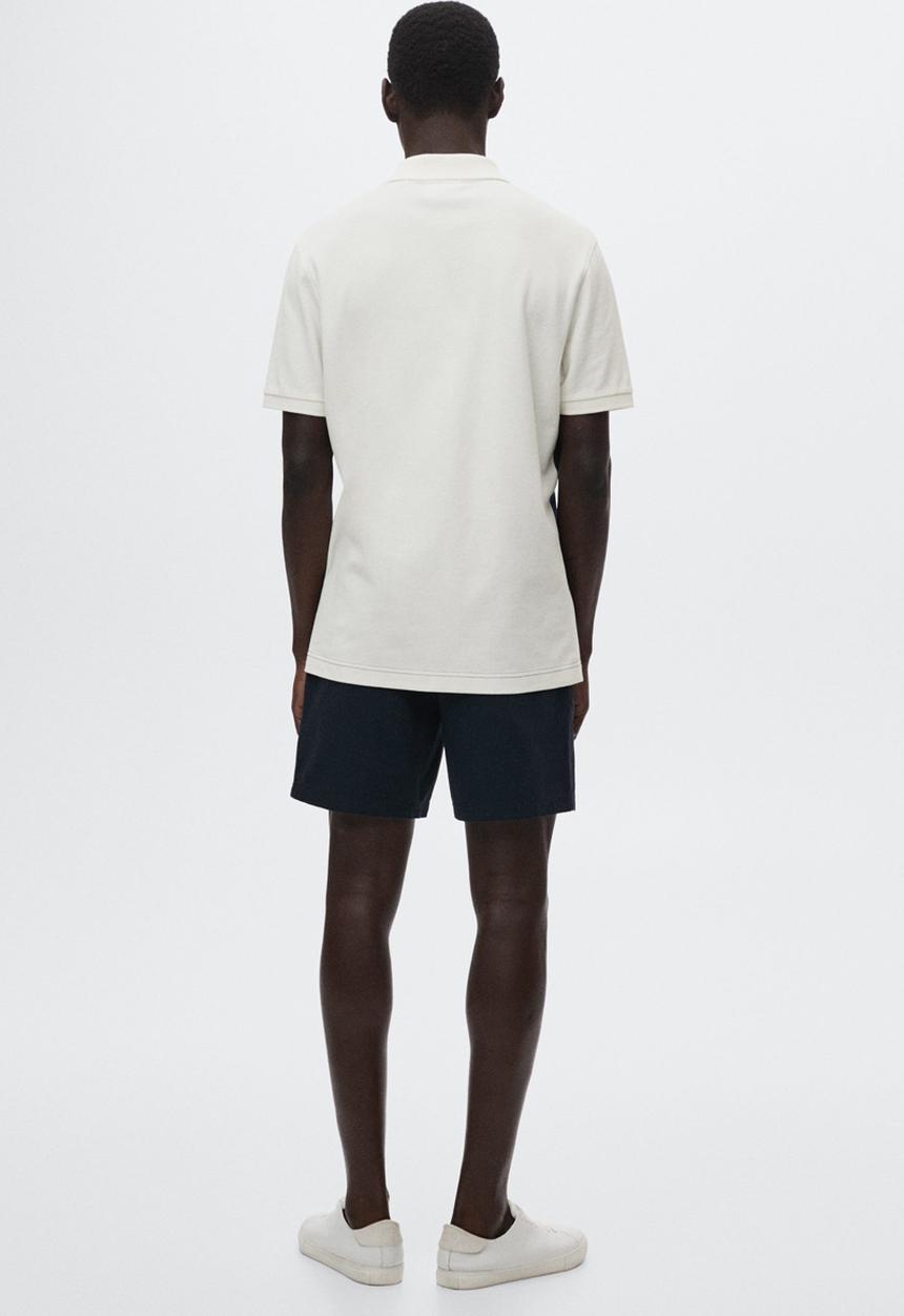 MANGO - Aloe golfer - beige