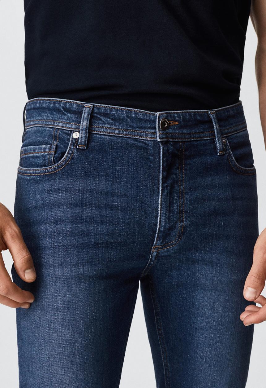MANGO - Jan slim fit jeans - blue