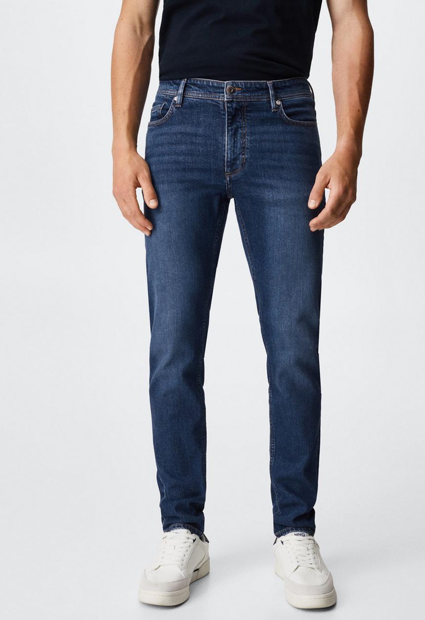 MANGO - Jan slim fit jeans - blue