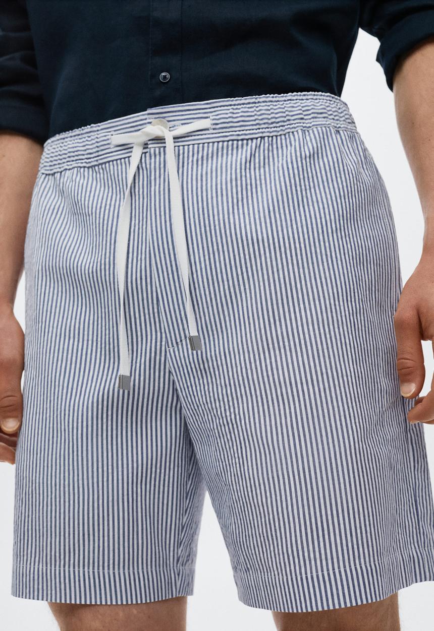 MANGO - Bermuda shorts - dark navy