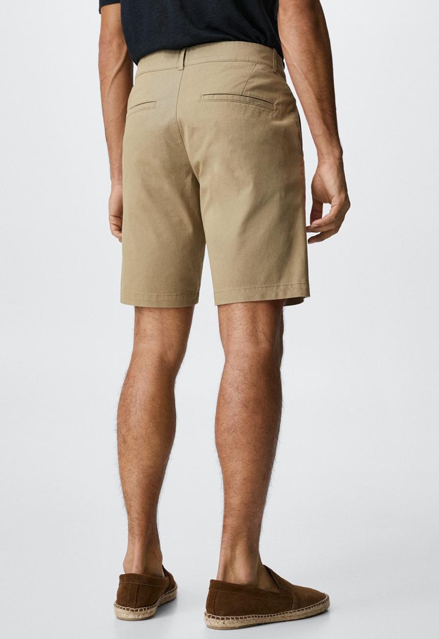 MANGO - Gracia bermuda shorts - brown