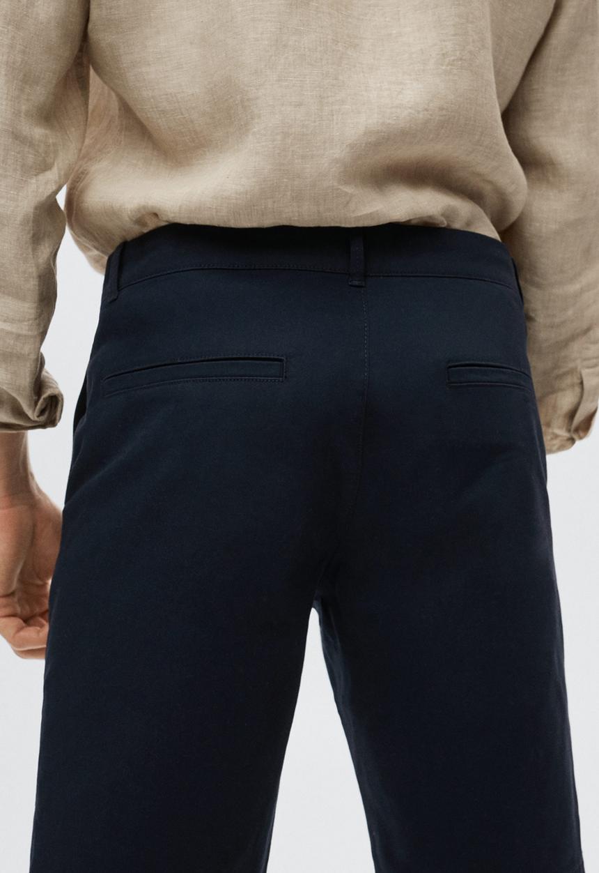MANGO - Gracia bermuda shorts - navy