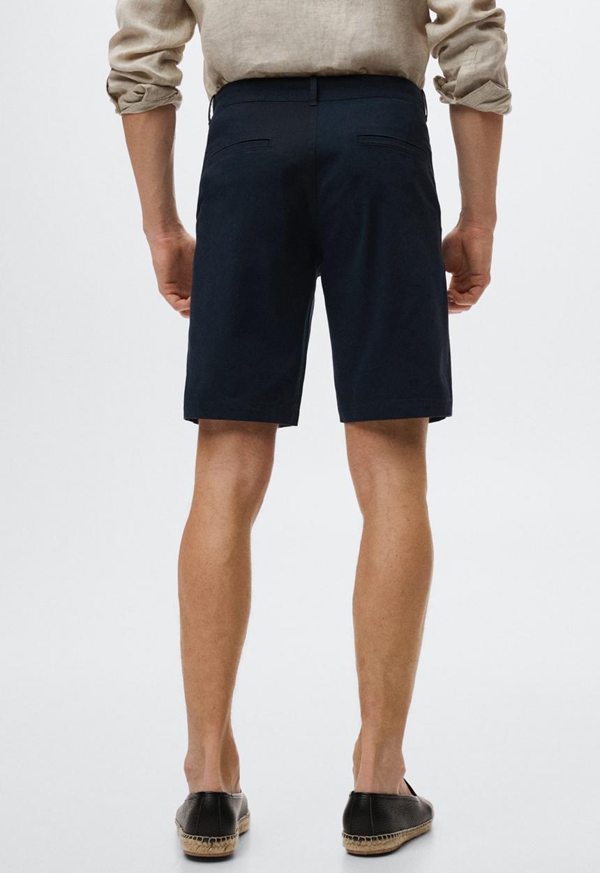 MANGO - Gracia bermuda shorts - navy