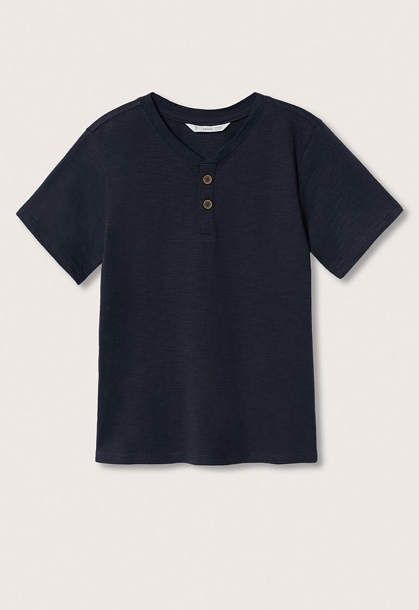 MANGO - T-shirt pani2 - navy