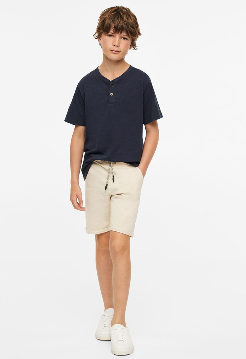 MANGO - T-shirt pani2 - navy
