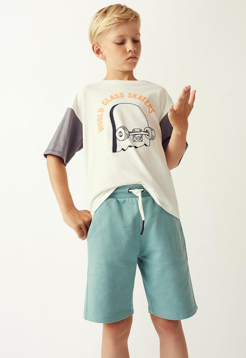 MANGO - Bermuda shorts thai - khaki