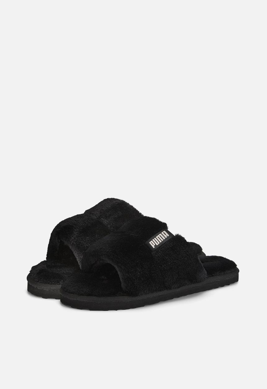 PUMA - Puma fluff solo - puma black & island pink