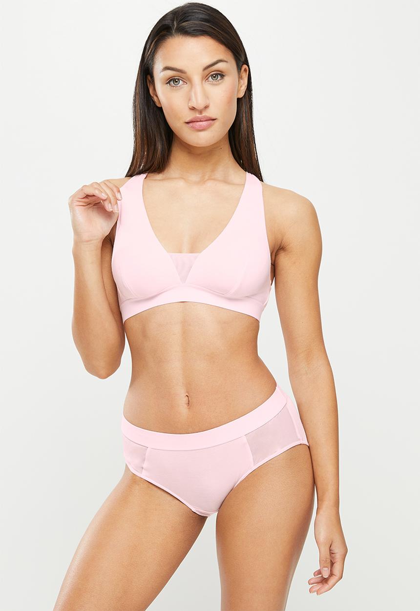 DORINA - 2 pack hallie hipster classics - pink/grey
