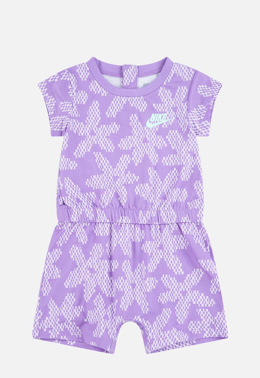 Nike - Nikw girls sport daisy romper - violet shock