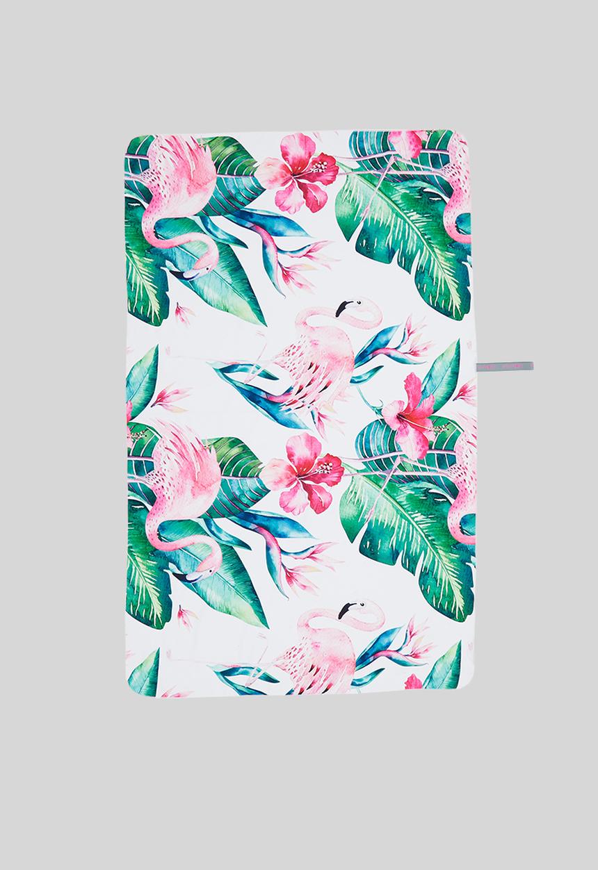 Bobums - Microfibre xl towel - flamingo pinks