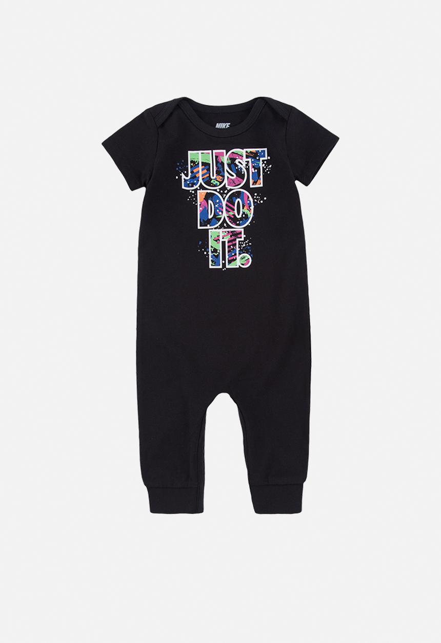 Nike - Nkb b nsw thrill short sleeve ll romper - black