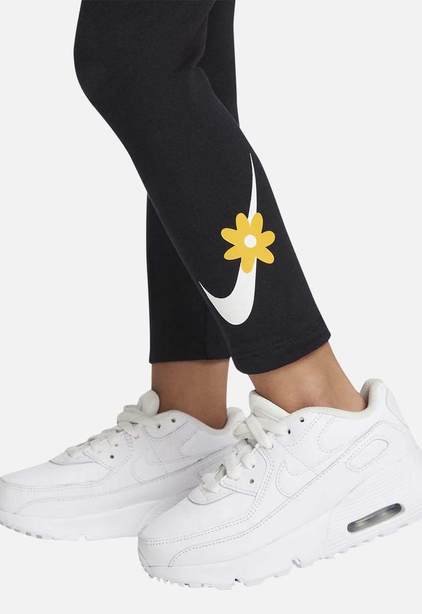 Nike - Nike girls sport daisy legging - black