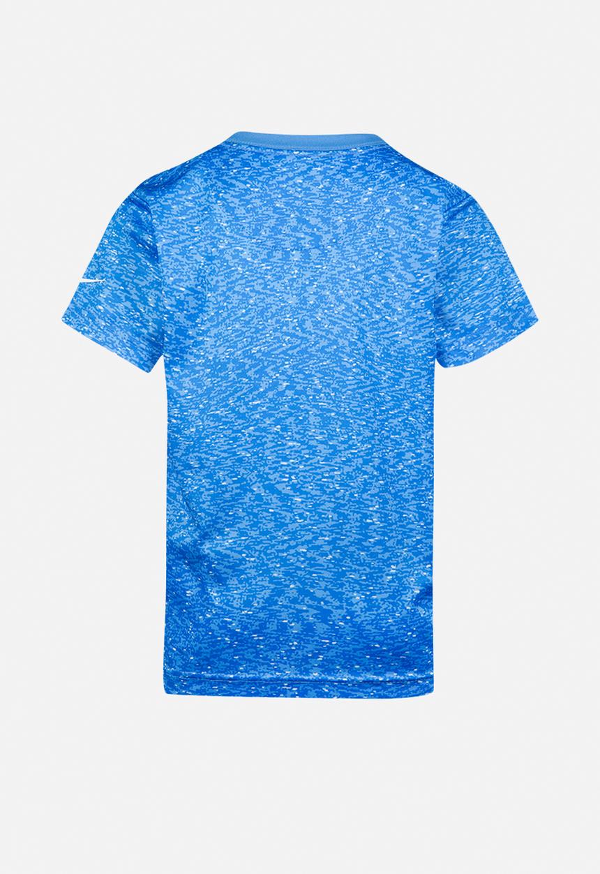 Nike - Nkb nike stacked tee - university blue