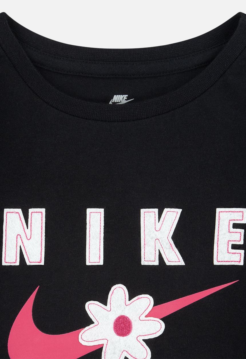 Nike - Nike girls sport daisy boxy top - black