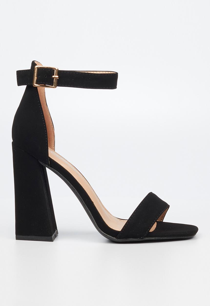Miss Black - Senza1 block heel - black