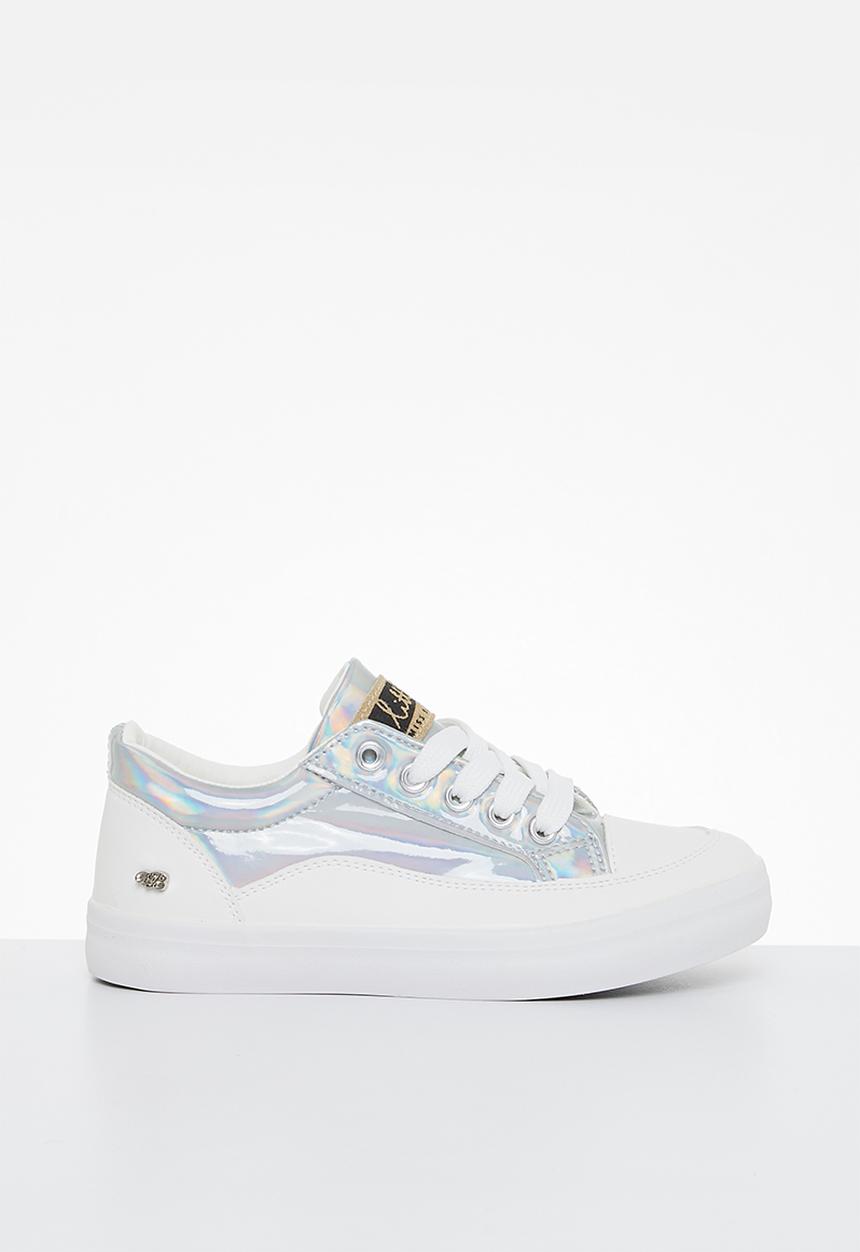 Little Miss Black - G-smooch sneaker - white